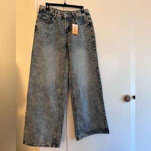 Forever 21 Light Blue Flare Jeans